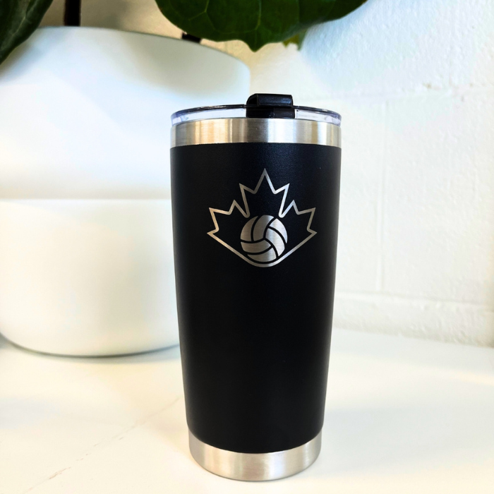 Volleyball Canada Travel Tumbler